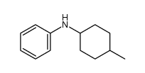 4-methyl-N-phenylcyclohexylamine结构式