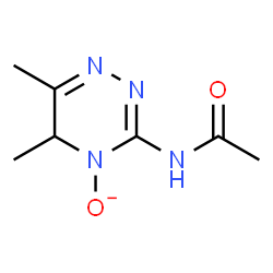 Acetamide,N-(5,6-dimethyl-4-oxido-1,2,4-triazin-3-yl)-结构式