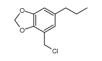 4-chloromethyldihydrosafrole Structure
