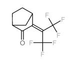 Bicyclo[2.2.1]heptan-2-one,3-[2,2,2-trifluoro-1-(trifluoromethyl)ethylidene]- structure
