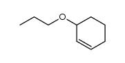 (2-cyclohexenyl) n-propyl ether结构式