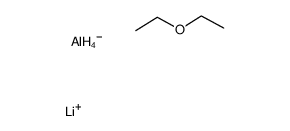 lithium tetrahydroaluminate-1-diethyl ether结构式