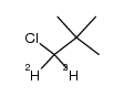 1-chloro-1,1-dideuterio-2,2-dimethyl-propane结构式