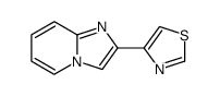 2-thiazol-4-yl-imidazo[1,2-a]pyridine结构式