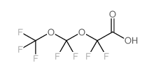 perfluoro-3,5-dioxahexanoic acid Structure