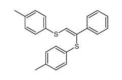 (Z)-1,2-bis((4-methylphenyl)thio)styrene结构式