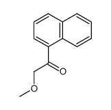 2-methoxy-1-(naphthalen-1-yl)ethanone结构式