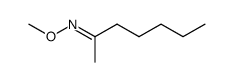 2-Heptanone O-methyl oxime structure