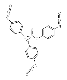 tris(p-isocyanatophenyl) thiophosphate Structure