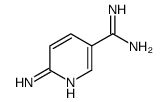 6-aminopyridine-3-carboxamidine结构式