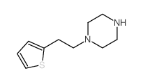 1-(2-THIOPHEN-2-YL-ETHYL)PIPERAZINE structure