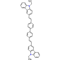 4,4'-Bis(9-ethyl-3-carbazovinylene)-1,1'-biphenyl picture