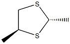 2α,4β-Dimethyl-1,3-dithiolane结构式