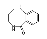 2,3,4,5-Tetrahydro-1,5-benzodiazocin-6(1H)-one结构式