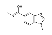 1H-Benzimidazole-5-carboxamide,N,1-dimethyl-(9CI) structure