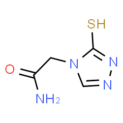 4H-1,2,4-Triazole-4-acetamide,2,3-dihydro-3-thioxo-(9CI) structure
