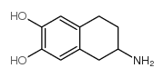 6-氨基-5,6,7,8-四氢-2,3-萘二醇结构式