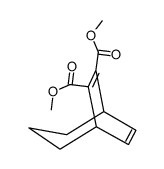 dimethyl bicyclo[3.2.2]nona-6,8-diene-6,7-dicarboxylate结构式