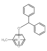 1-benzhydryloxysulfonyl-4-methyl-benzene Structure