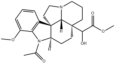 1-Acetyl-20-hydroxy-17-methoxyaspidospermidin-21-oic acid methyl ester picture