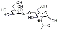 2-ACETAMIDO-2-DEOXY-4-O-(BETA-D-MANNOPYRANOSYL)-D-GLUCOSE structure