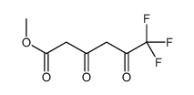 methyl 6,6,6-trifluoro-3,5-dioxohexanoate结构式