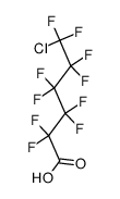 6-chloro-decafluoro-hexanoic acid结构式