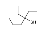 3-Ethyl-3-hexanethiol结构式