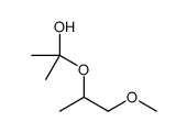 2-(1-methoxypropan-2-yloxy)propan-2-ol结构式