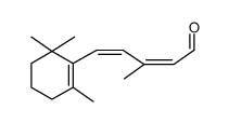 7-cis,9-cis-β-ionylideneacetaldehyde Structure