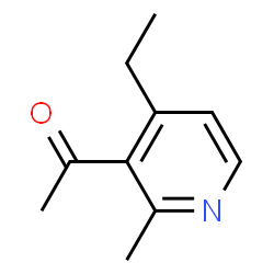 Ethanone, 1-(4-ethyl-2-methyl-3-pyridinyl)- (9CI) picture