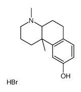 (4aR,10bS)-4,10b-dimethyl-1,2,3,4a,5,6-hexahydrobenzo[f]quinolin-9-ol,hydrobromide Structure