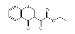 1-(4-oxothiochroman-3-yl)butane-1,2-dione structure