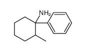 2-methyl-1-phenylcyclohexan-1-amine结构式