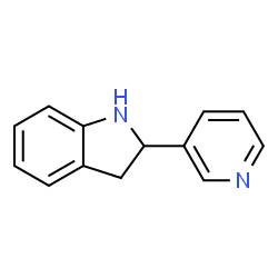 1H-Indole,2,3-dihydro-2-(3-pyridinyl)-(9CI) Structure