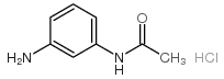 N-(3-aminophenyl)acetamide hydrochloride结构式