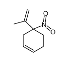 4-nitro-4-prop-1-en-2-ylcyclohexene Structure