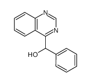 α-phenyl-4-quinazolinemethanol Structure