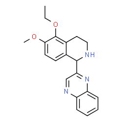 Quinoxaline, 2-(5-ethoxy-1,2,3,4-tetrahydro-6-methoxy-1-isoquinolinyl)- (9CI) picture