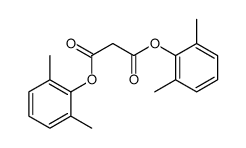 bis(2,6-dimethylphenyl) propanedioate结构式