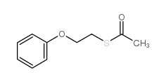 S-(2-PHENOXYETHYL)THIOACETATE structure