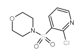 4-((2-Chloropyridin-3-yl)sulfonyl)morpholine Structure