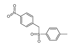 1-methyl-4-[(4-nitrophenyl)methylsulfonyl]benzene Structure