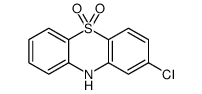 2-chloro-10H-phenothiazine 5,5-dioxide Structure