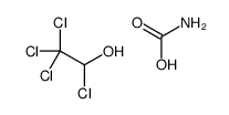 carbamic acid,1,2,2,2-tetrachloroethanol Structure