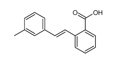 (E)-2-(3-methylstyryl)benzoic acid Structure