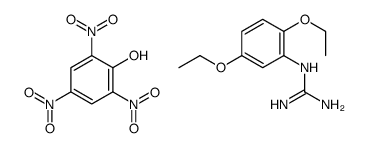 2-(2,5-diethoxyphenyl)guanidine,2,4,6-trinitrophenol结构式
