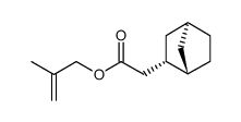 exo-Norbornyl-2-essigsaeuremethallylester Structure