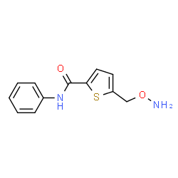 2-Thiophenecarboxamide,5-[(aminooxy)methyl]-N-phenyl-(9CI)结构式