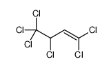 1,1,3,4,4,4-hexachlorobut-1-ene Structure